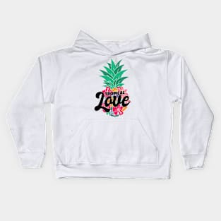 TROPICAL LOVE Kids Hoodie